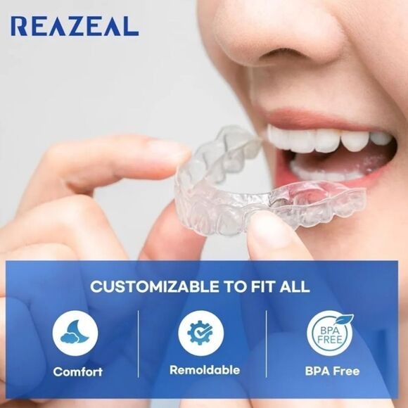 Reazeal Custom Fit Mouth Guard Set - Picture 3 of 7